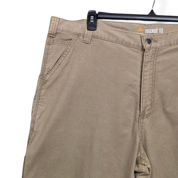 Carhartt Relaxed Fit Cargo Pants Mens 40 x 32 Ripstop Workwear Force - Picture 3 of 9